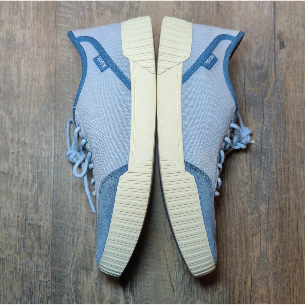 Kizik Brooklyn Women's Hands Free Slip-In Shoes Sneakers Size 9 Two Tone Blue